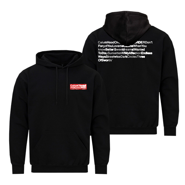 Calum Hood - ORDER chaos ORDER Hoodie (Hoodies)