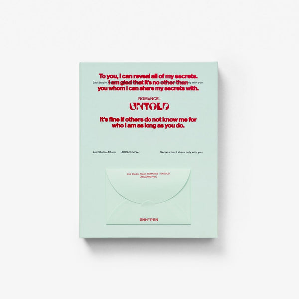 ENHYPEN - ROMANCE : UNTOLD [ARCANUM Ver.) (CD)