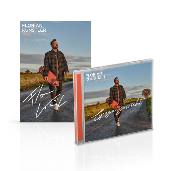 Florian Künstler - Gegengewicht (CD + Handsignierte Autogrammkarte)