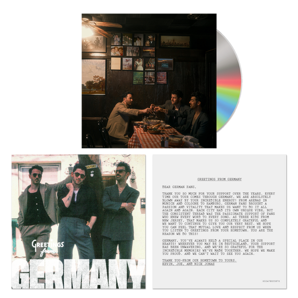 Jonas Brothers -  Greetings From Your Hometown (CD + Signed Artcard)