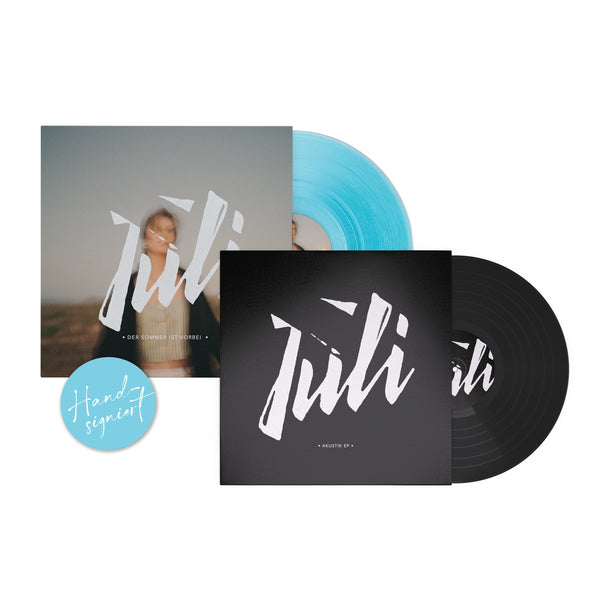 Juli - Der Sommer ist vorbei (Handsignierte Limitierte Curacao-Blaue LP + Exklusive 10