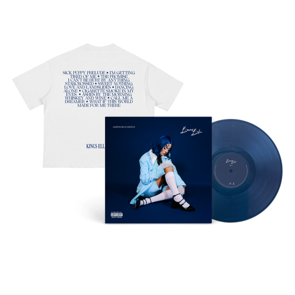 Kings Elliot - Born Blue (Ltd. signed coloured Vinyl + T-Shirt)