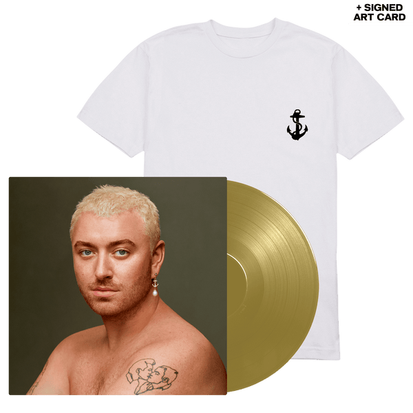 Sam Smith - Gloria (Exclusive 1LP gold + White T-Shirt + Signed Card)