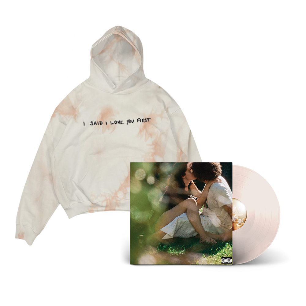 Selena Gomez I SAID I LOVE YOU FIRST Alt Cover - Exclusive Peach Vinyl + Tie-Dye Hoodie I SAID I LOVE YOU FIRST Alt Cover - Exclusive  Peach Vinyl + Tie-Dye Hoodie 398167