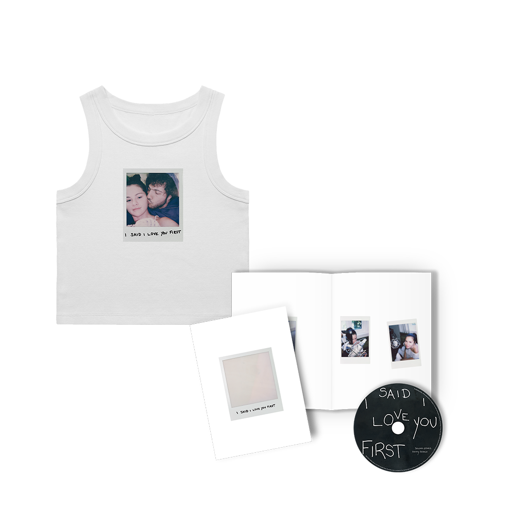Selena Gomez I SAID I LOVE YOU FIRST - CD Zine + Photo Tank CD Zine + Photo Tank 398182