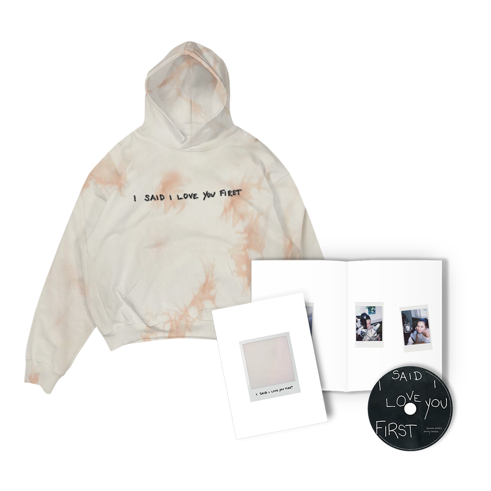 Selena Gomez I SAID I LOVE YOU FIRST - CD Zine + Tie-Dye Hoodie CD Zine + Tie-Dye Hoodie 398155