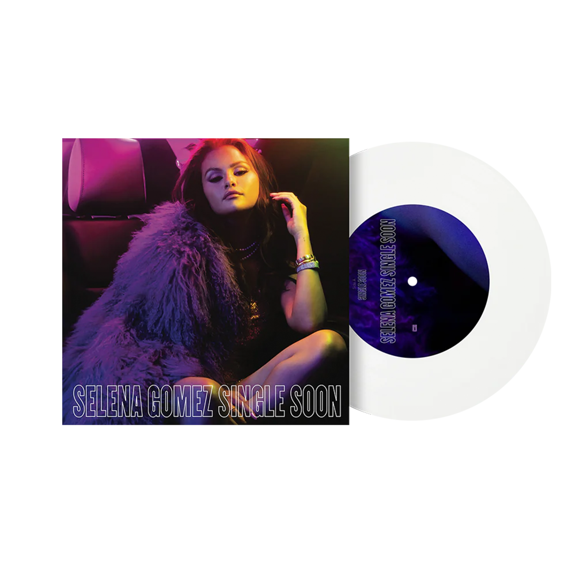 Selena Gomez Single Soon White 7" Vinyl 319097