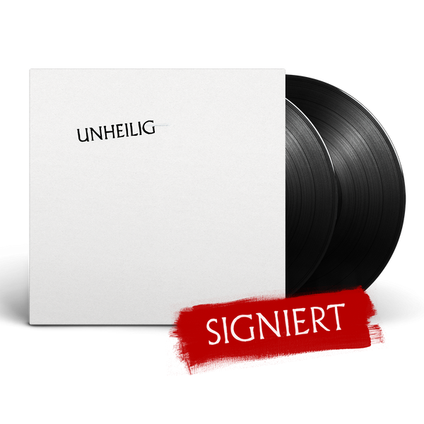 Unheilig - Liebe Glaube Monster (Ltd. 2LP White Label, signiert + nummeriert)