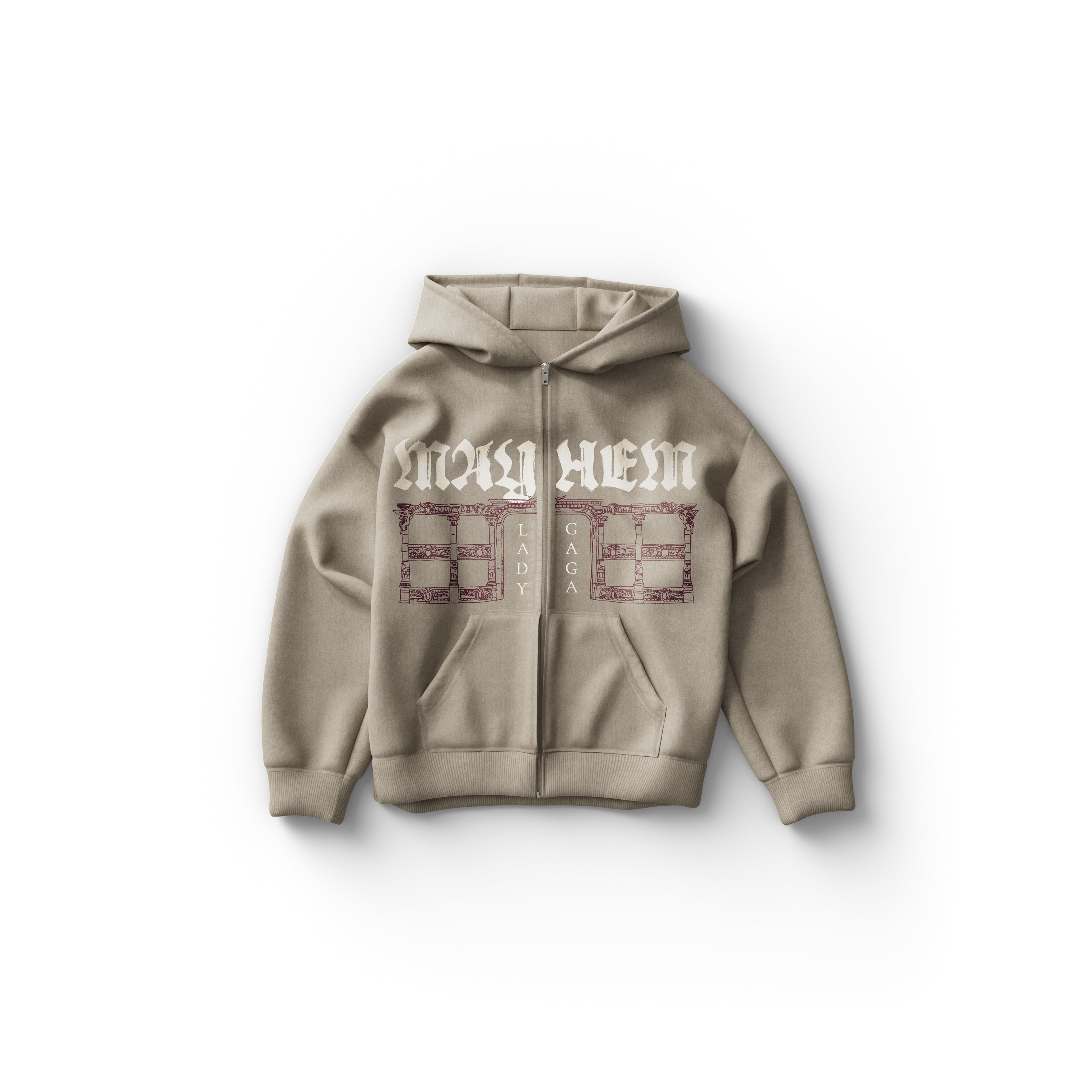 Opera Haus Zipped Hoodie - Digster Pop