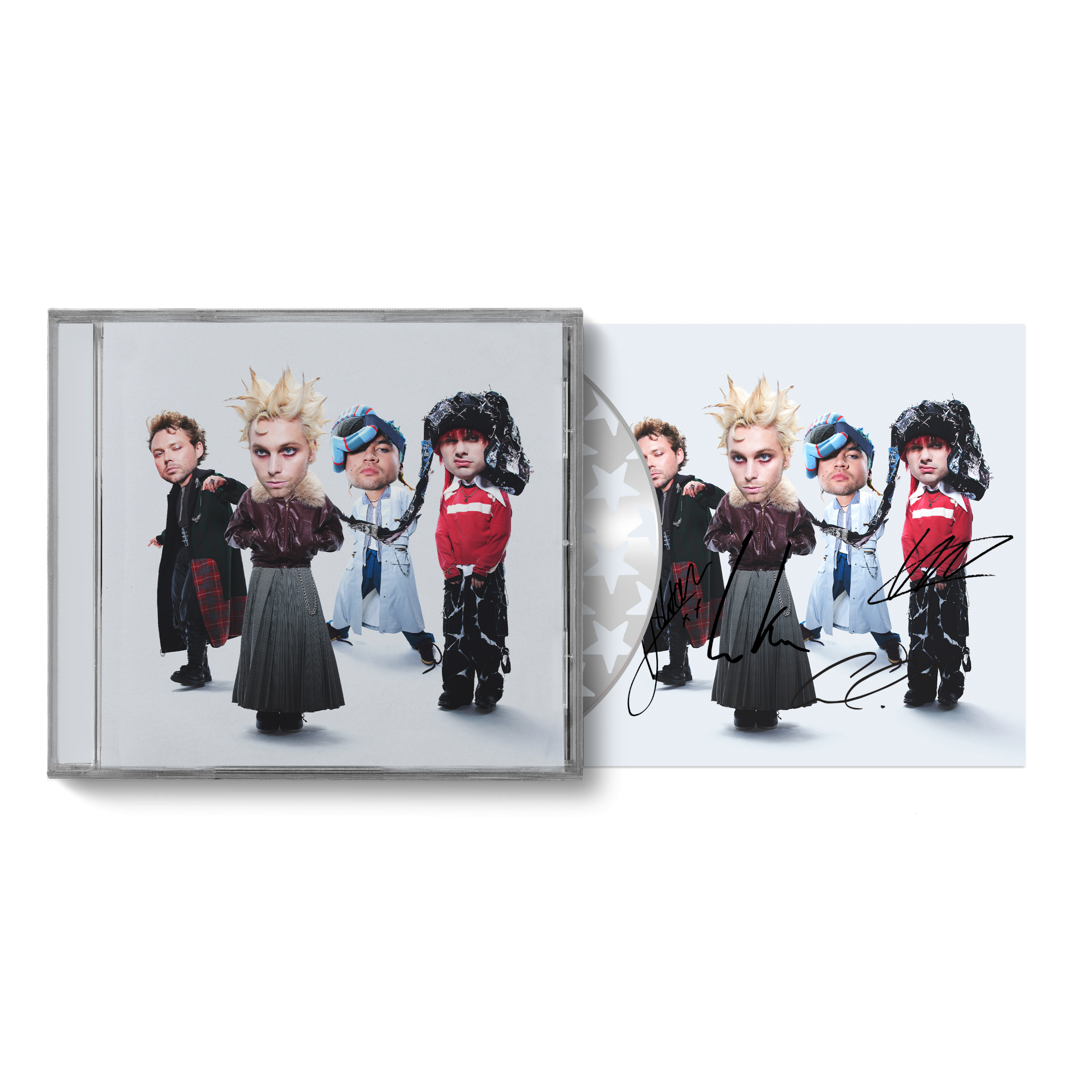 5 Seconds of Summer EVERYONE'S A STAR! CD + CD sized Signed Art Card 427626