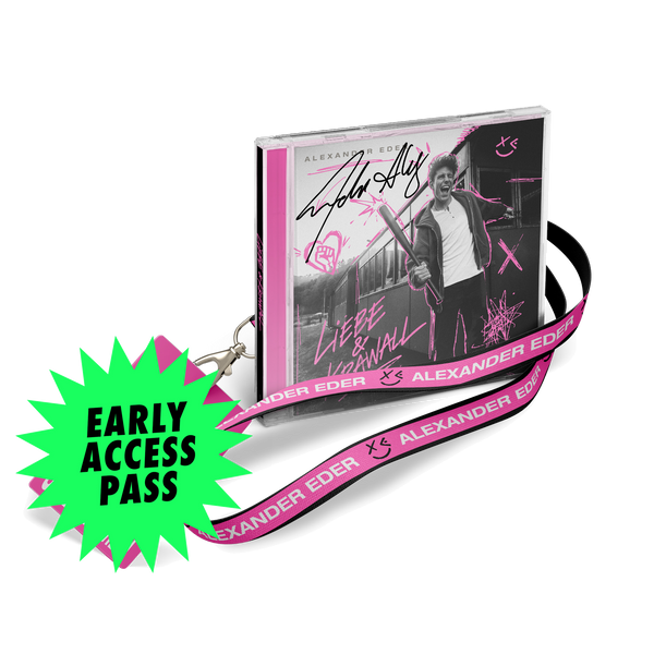 Alexander Eder - Liebe & Krawall (Signierte CD + Early Access Pass inkl. Konzertticket)