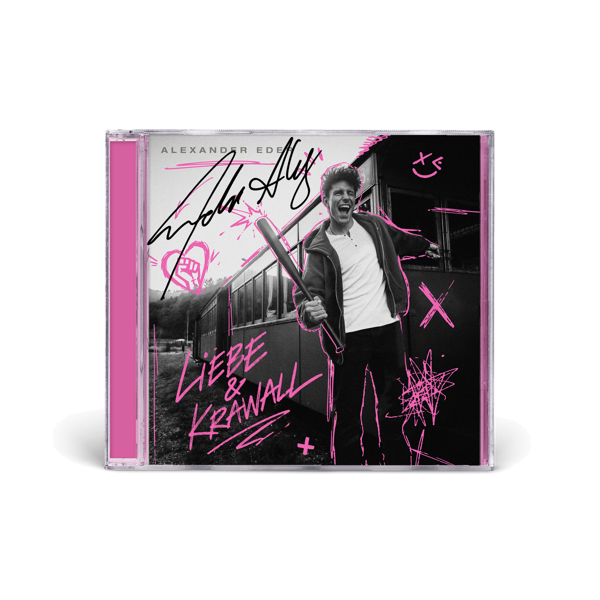 Alexander Eder Liebe & Krawall Signierte CD + Zipper Hoodie Bundle 461764