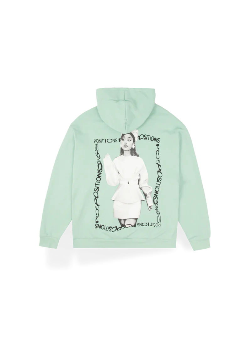 Ariana Grande POSITIONS MINT HOODIE Hoodies 425526