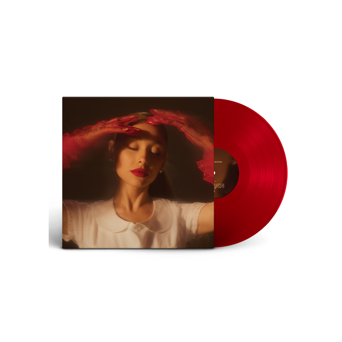 Ariana Grande eternal sunshine Alternative Cover Red Vinyl LP 344452