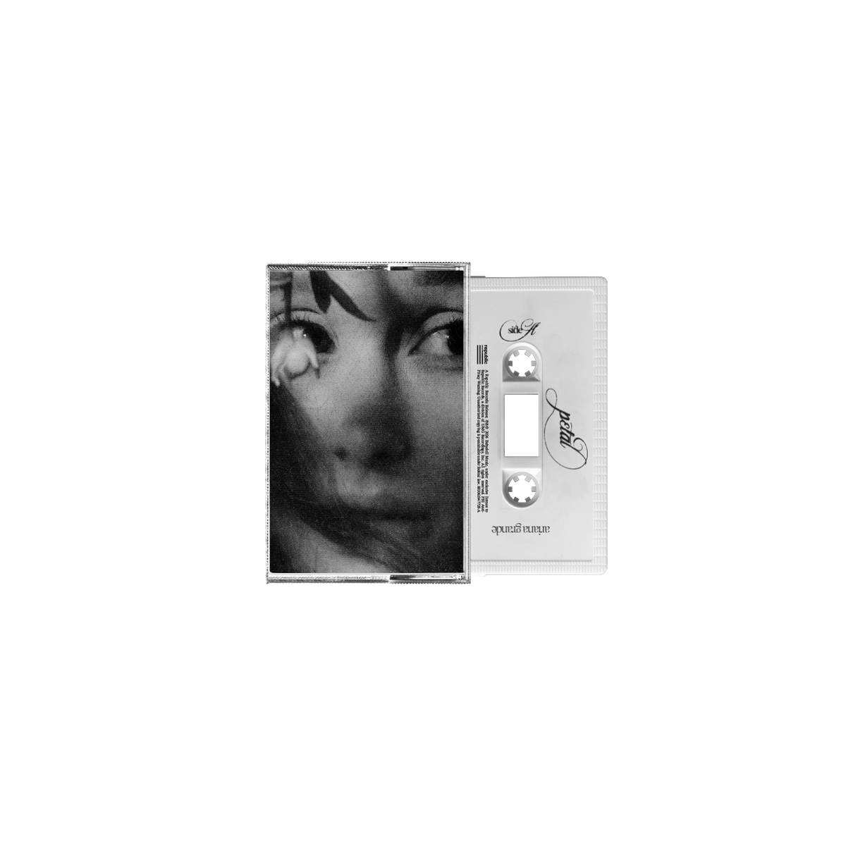 Ariana Grande petal dandelion white cassette MC 462421