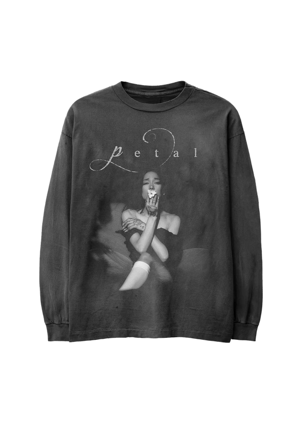 Ariana Grande - petal script longsleeve (Longsleeve)