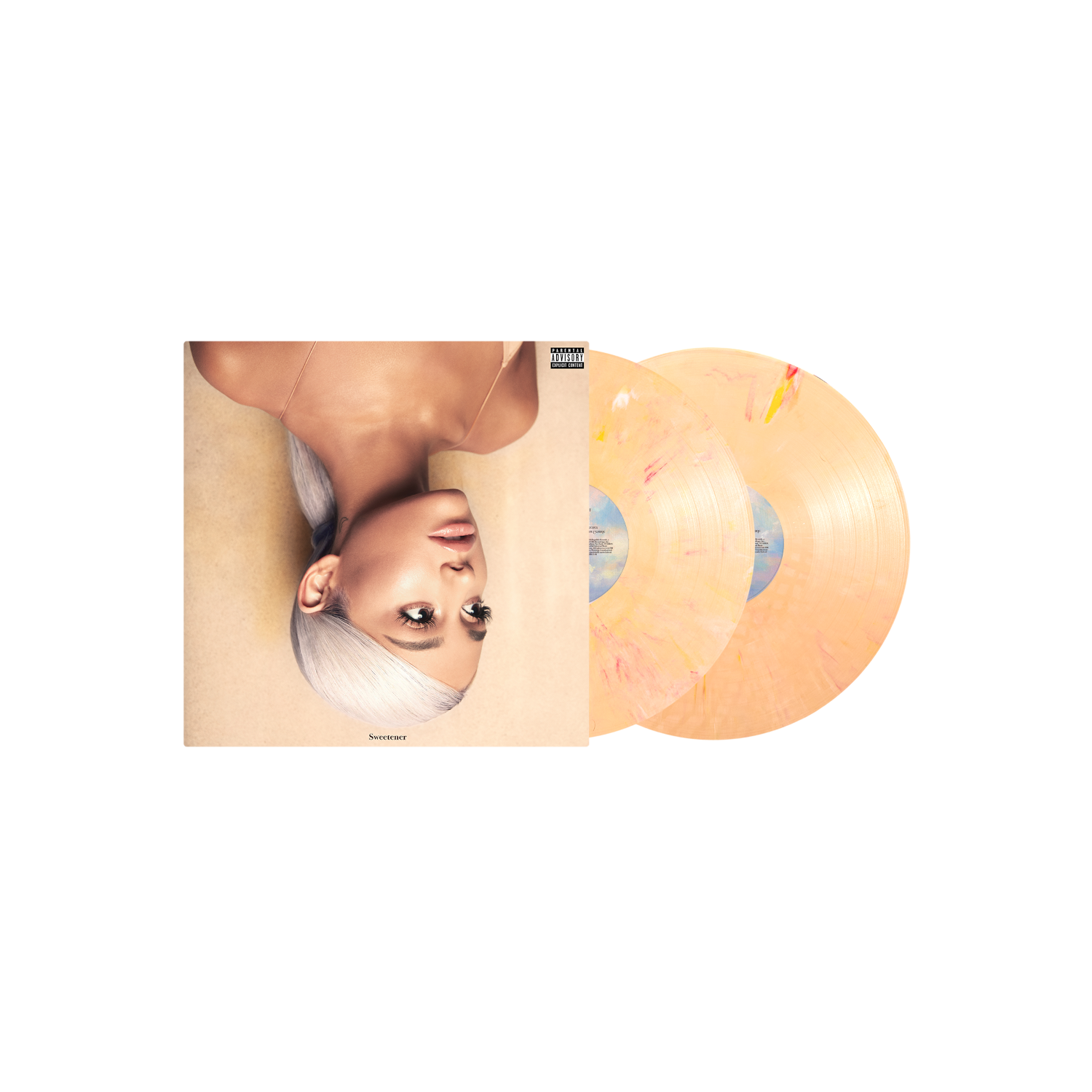 Ariana Grande sweetener 2lp (peach colored opaque) 2lp (peach colored opaque) 430584