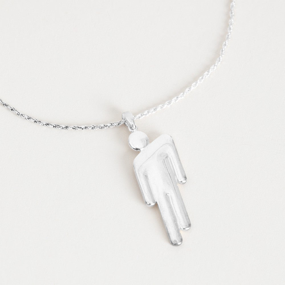 Billie Eilish BLOHSH SILVER FRIENDSHIP NECKLACE 2 PACK Halskette 445145