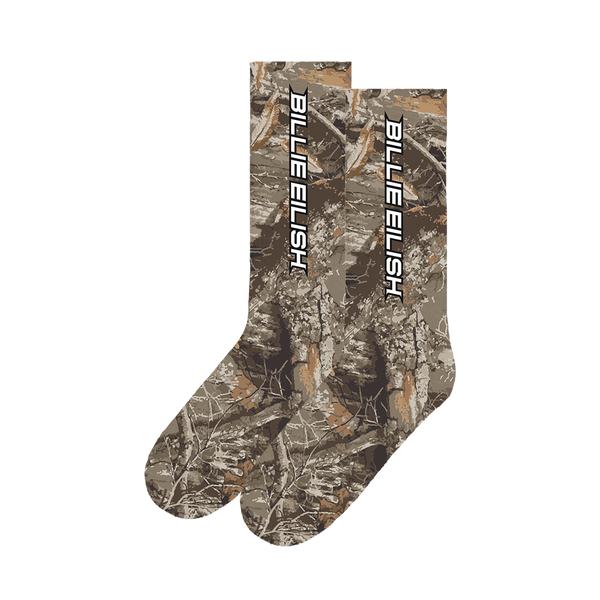 Billie Eilish - Billie Camo Socks (Socks)