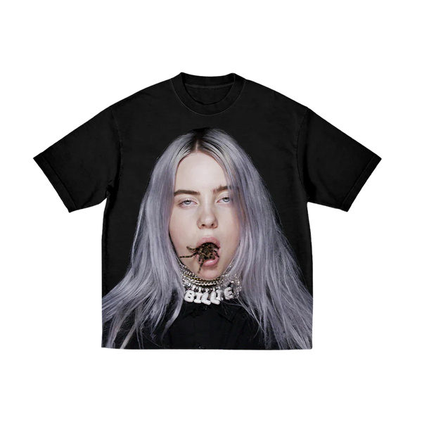 Billie Eilish - Billie Eilish Tarantula Mouth T-Shirt (T-Shirt)