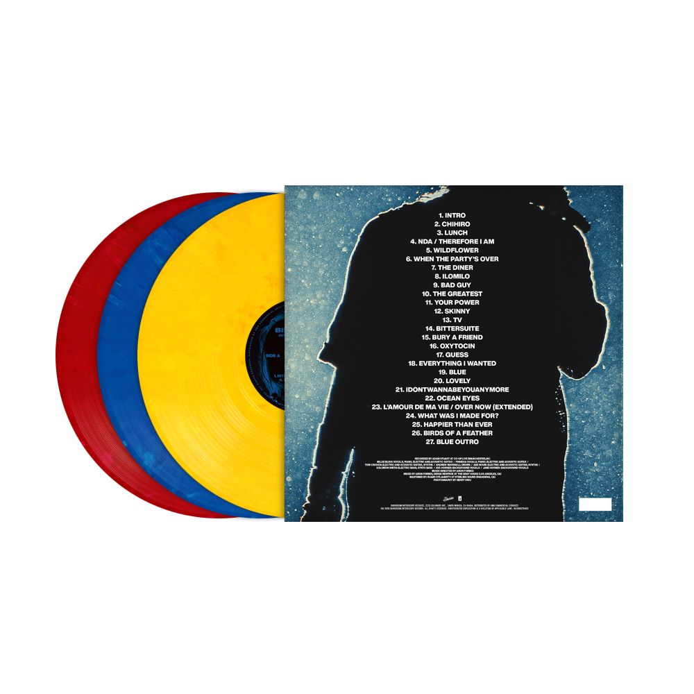 Billie Eilish HIT ME HARD AND SOFT: THE TOUR (LIVE) VINYL 441707