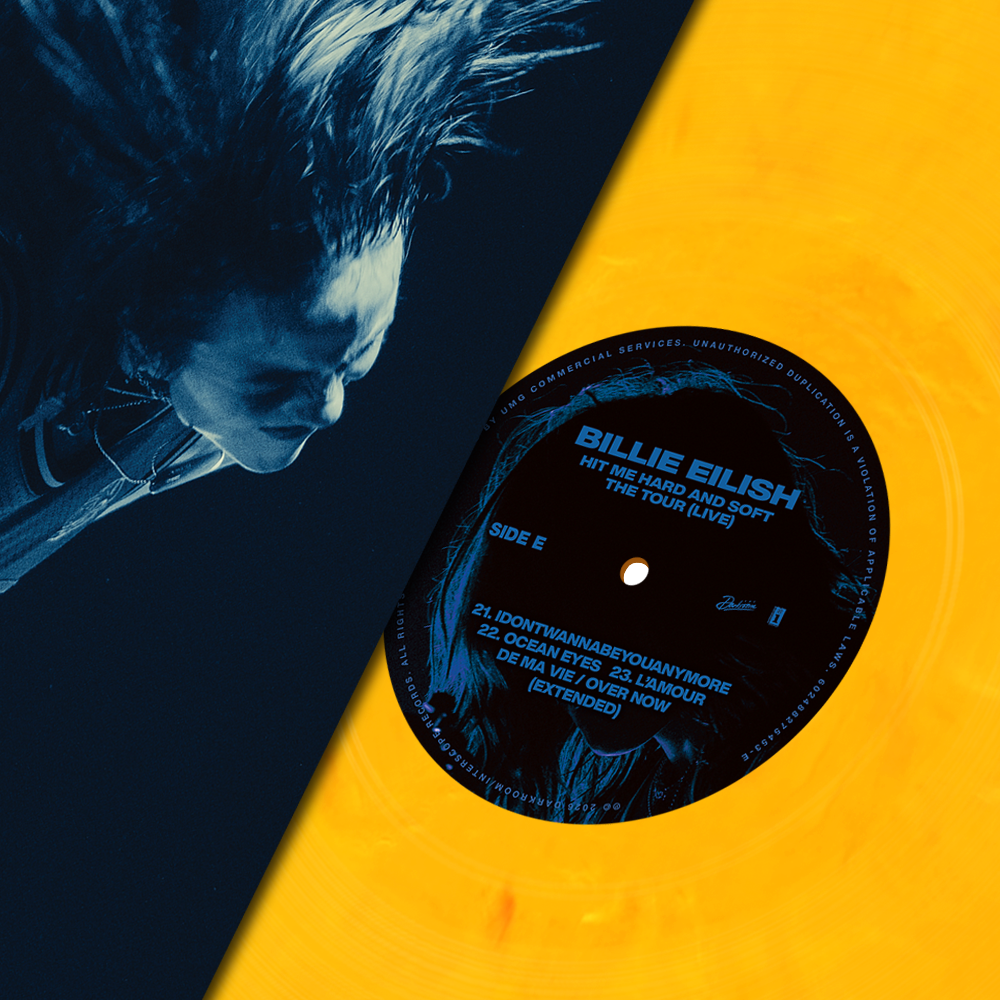 Billie Eilish HIT ME HARD AND SOFT: THE TOUR (LIVE) VINYL 441709