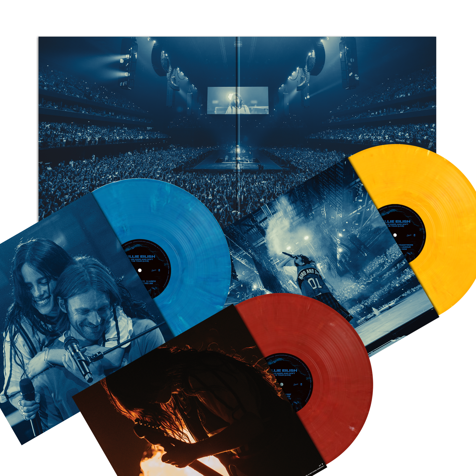 Billie Eilish HIT ME HARD AND SOFT: THE TOUR (LIVE) VINYL 441715