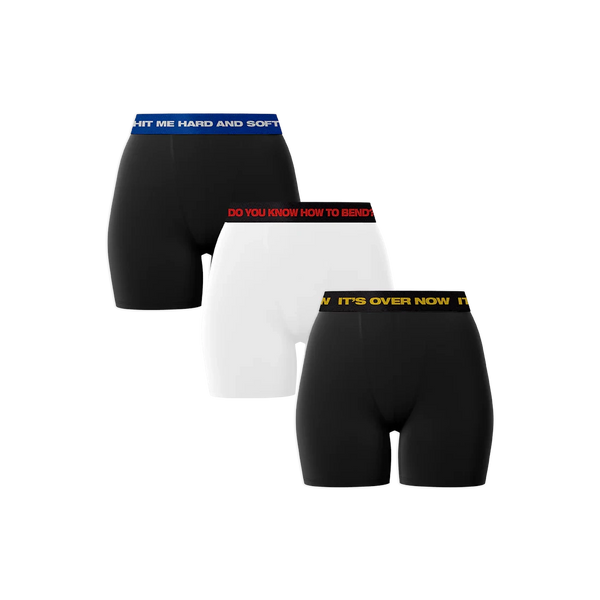 Billie Eilish - HIT ME HARD AND SOFT TOUR LYRIC BOXER SET OF 3 (Unterwäsche)
