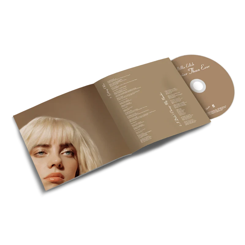 Billie Eilish 'Happier Than Ever' CD Photobook Deluxe CD 440243