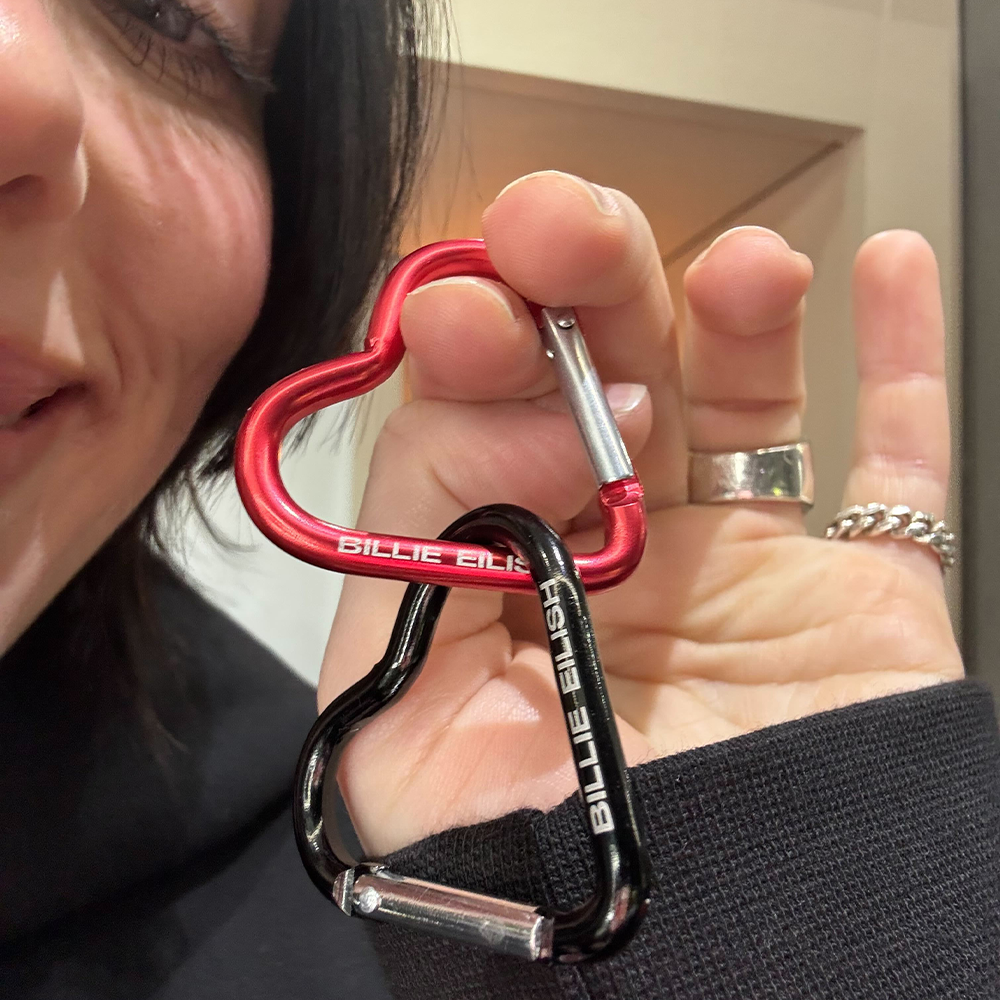 L'AMOUR CARABINER CLIP SET