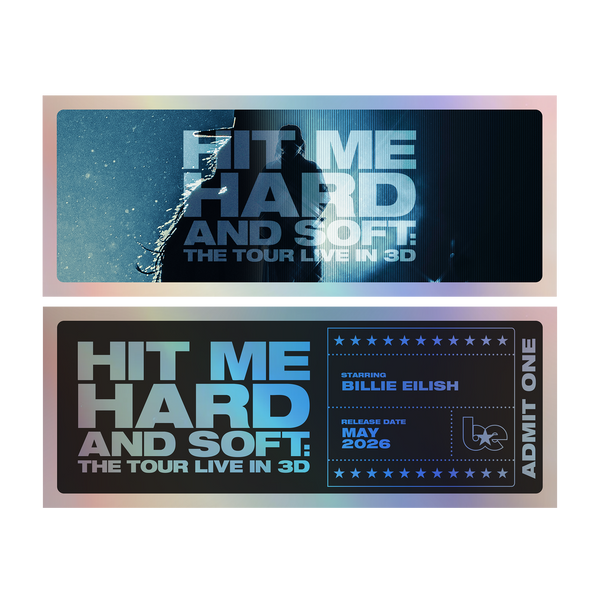 Billie Eilish - Live in 3D Commemorative Movie Ticket (Accessoires)