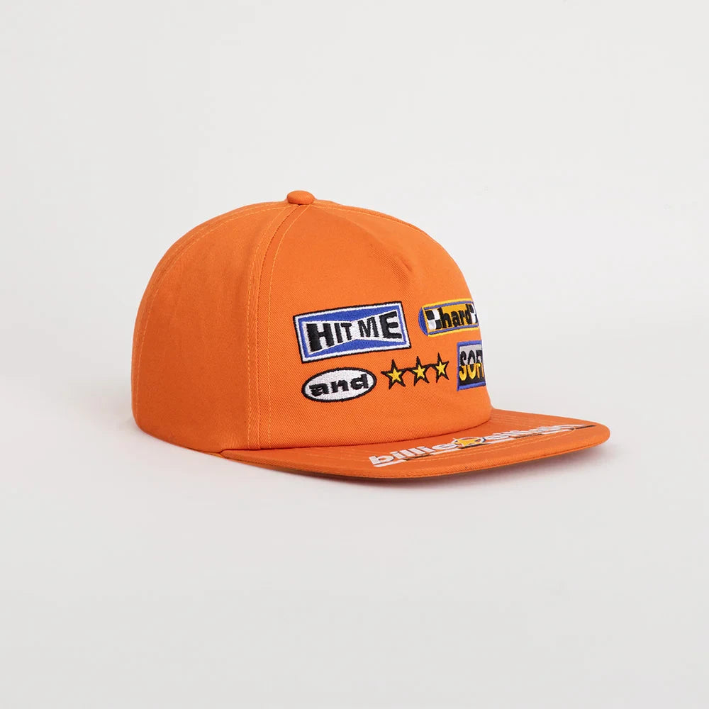 Billie Eilish Orange HIT ME HARD AND SOFT Snapback Snapbacks 445893