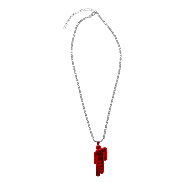 Billie Eilish - RED BLOHSH NECKLACE (Necklace)