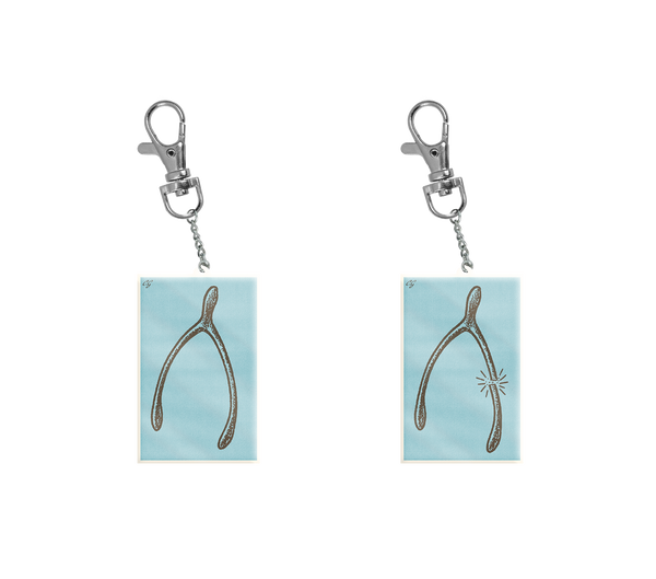 Conan Gray - Wishbone Breaking Keychain (Schlüsselanhänger)