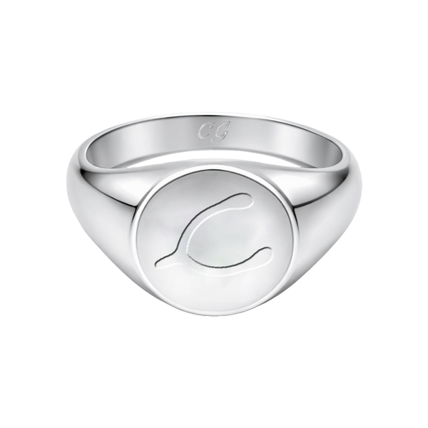 Conan Gray - Wishbone Signet Ring (Ring)