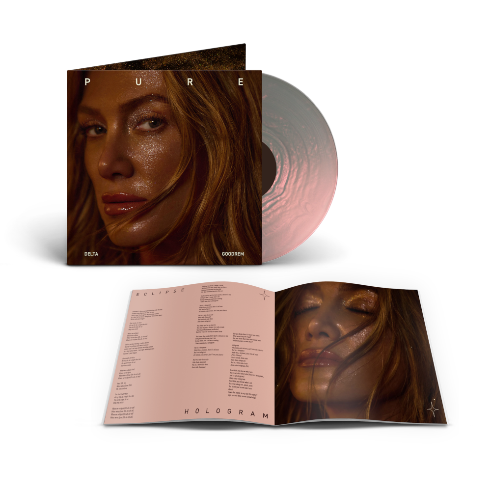 Delta Goodrem PURE Limited Deluxe Colour LP + Limited Signed Art Card 453465