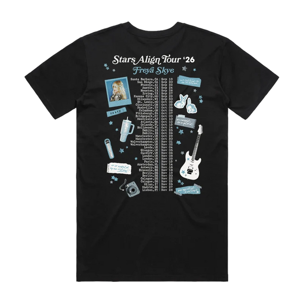 Freya Skye - Stars Align Tour Dateback Tee (T-Shirt)