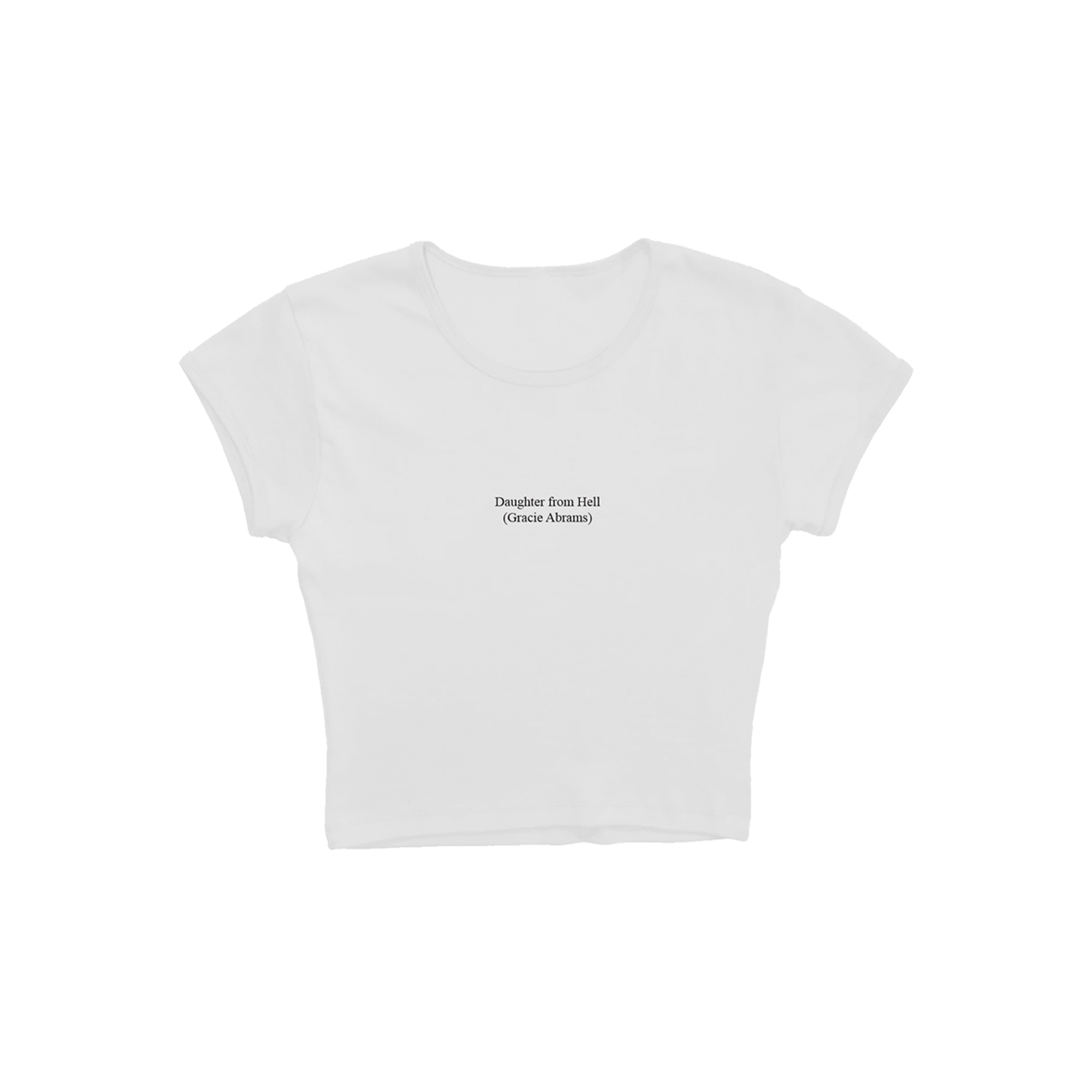 Gracie Abrams Daughter from Hell - CD (GA Exclusive) + Signed Art Card + Women's Baby T-Shirt CD 446536