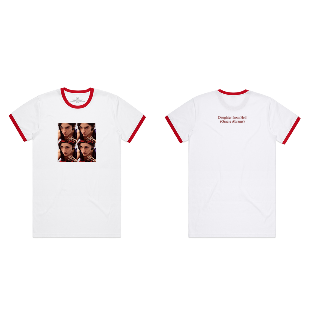 Gracie Abrams Daughter from Hell Ringer T-Shirt T-Shirt 453727