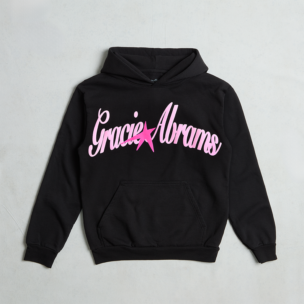Gracie Abrams Gracie Abrams Black Star Hoodie Hoodie 432331