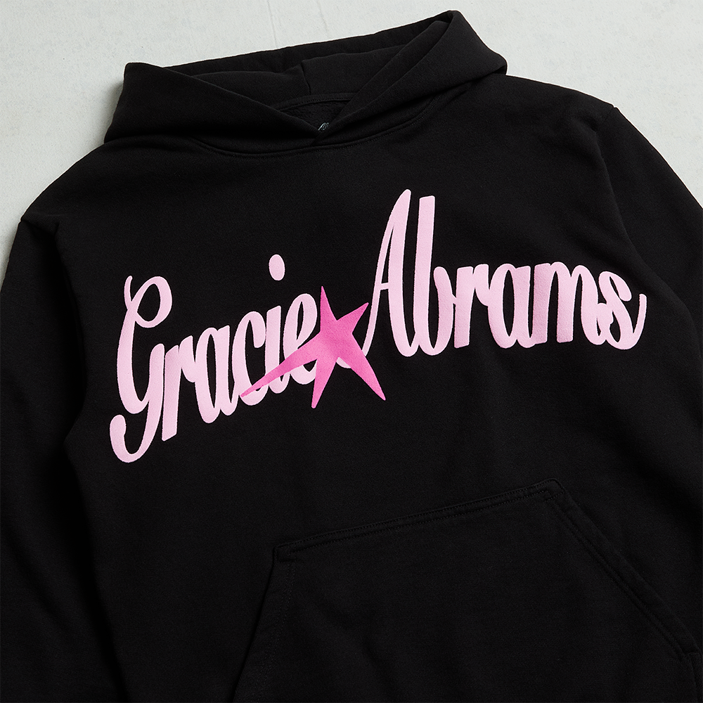 Gracie Abrams Gracie Abrams Black Star Hoodie Hoodie 432333