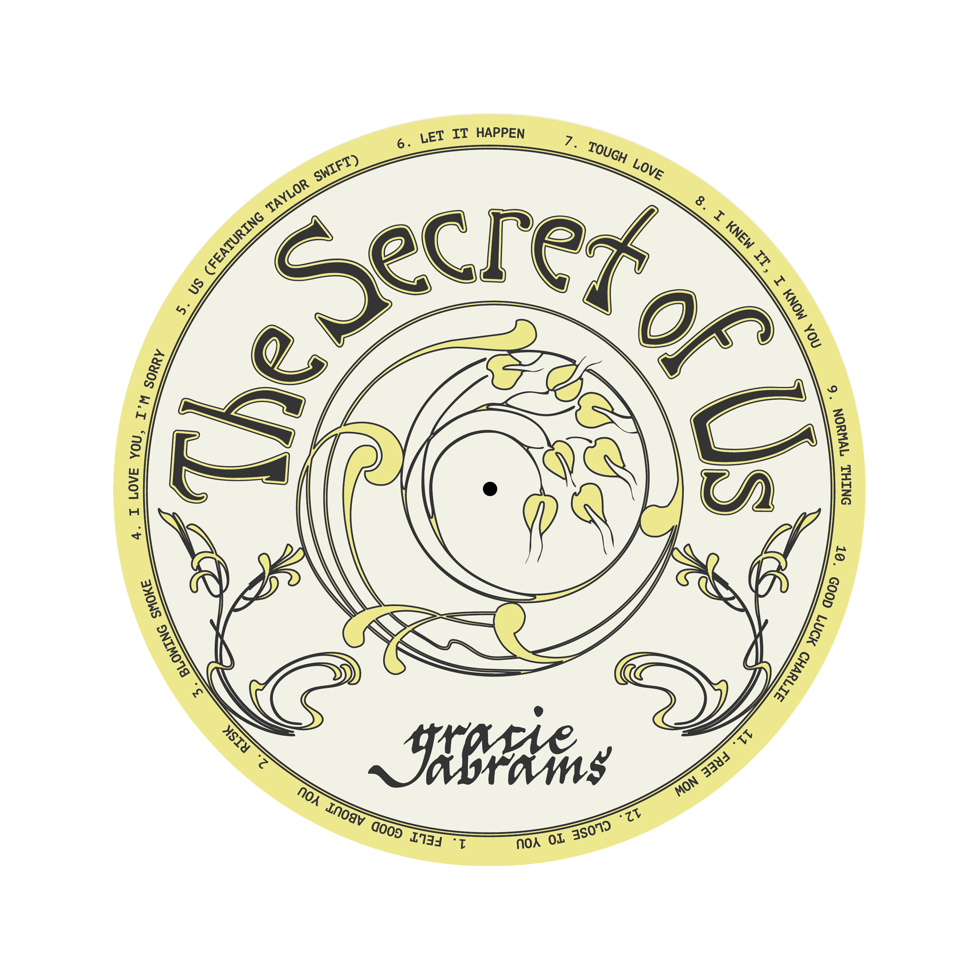 The Secret of Us Vinyl Slip-Mat