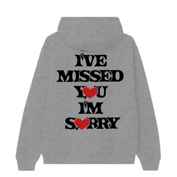 Gracie Abrams - i've missed you, i'm sorry heather gray hoodie (Hoodie)