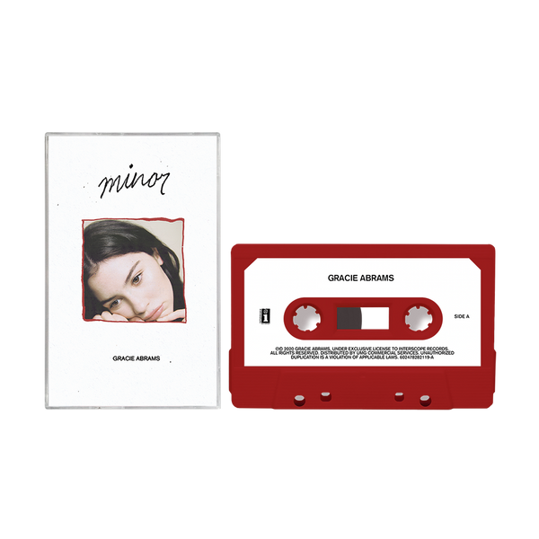 Gracie Abrams - minor (5 Year Anniversary) Exclusive Red Cassette (Exclusive Cassette)