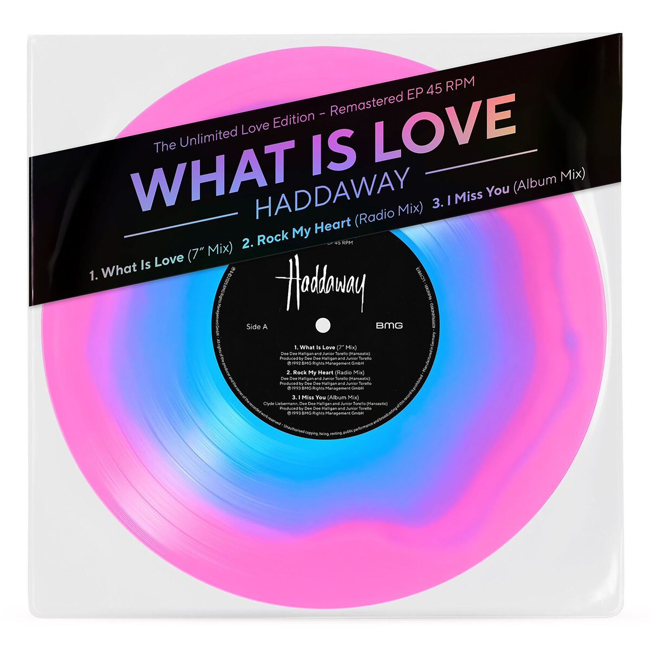 Haddaway What Is Love EP (coloured 10inch) 408471