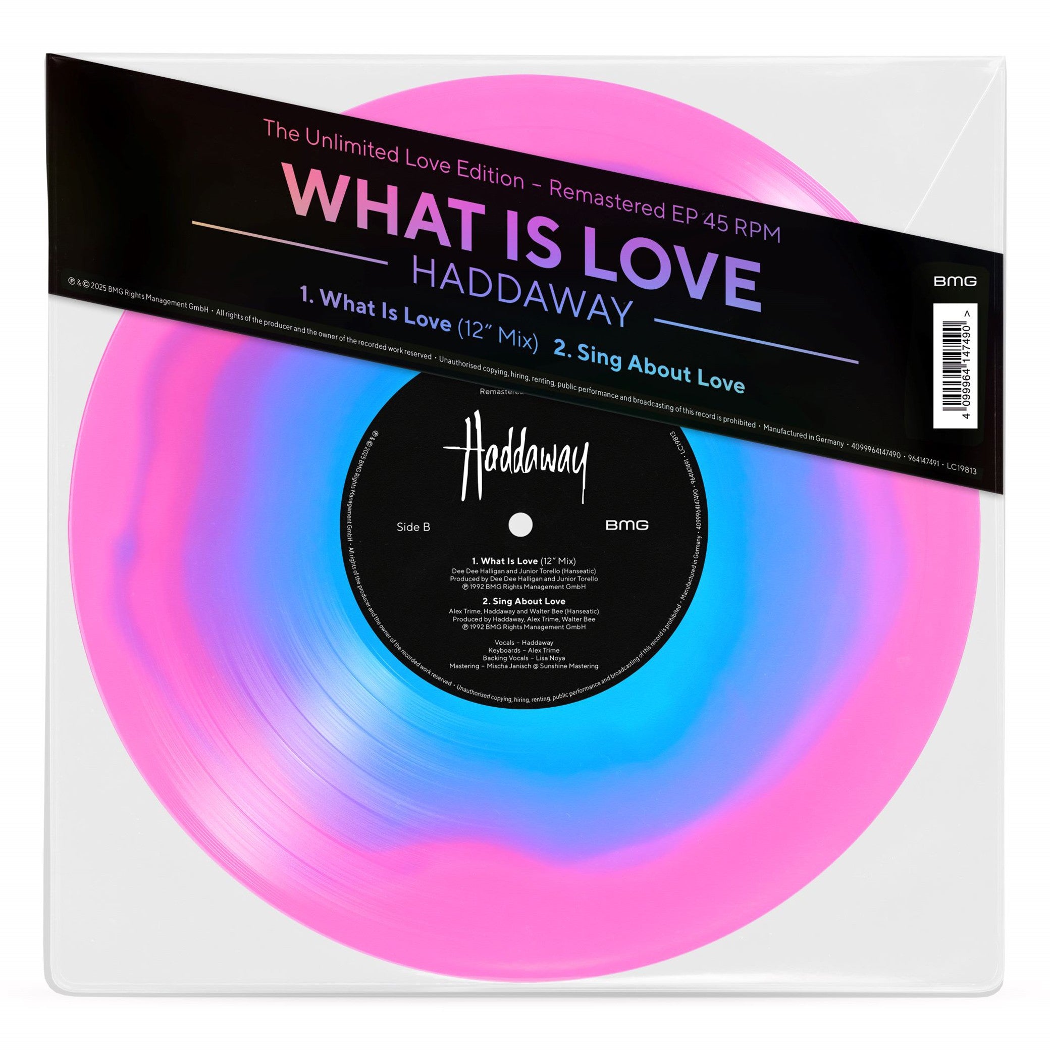 Haddaway What Is Love EP (coloured 10inch) 408473