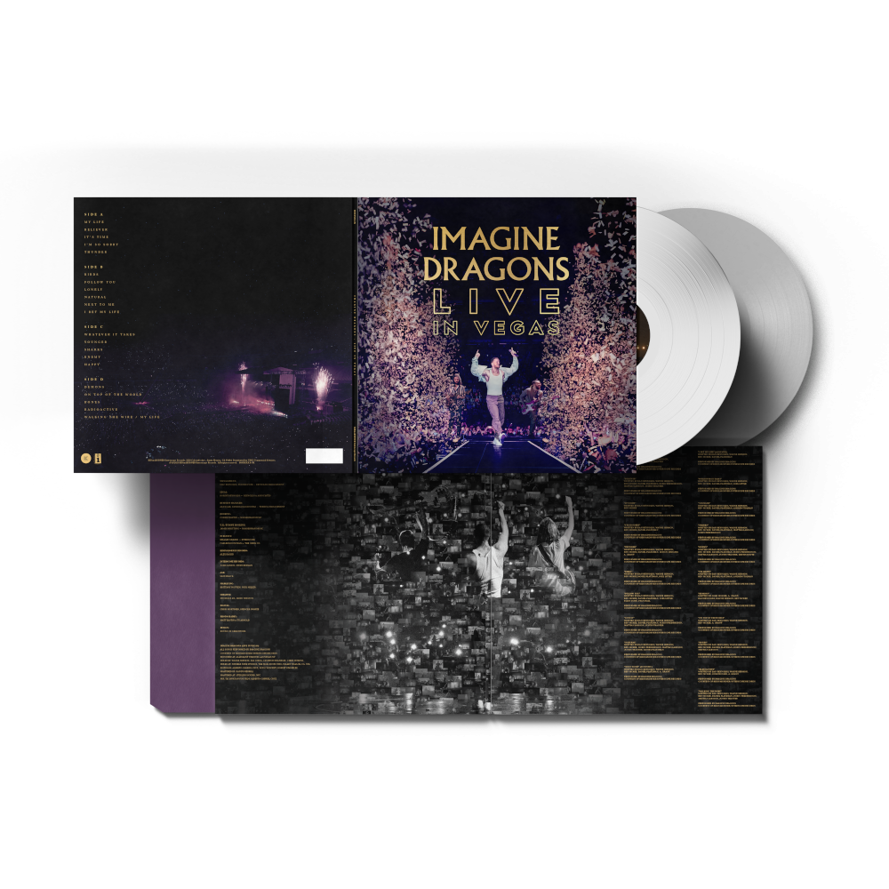 Imagine Dragons Live In Vegas Exclusive White 2LP 313980