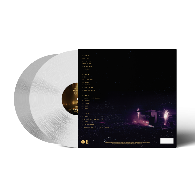 Imagine Dragons Live In Vegas Exclusive White 2LP 313994