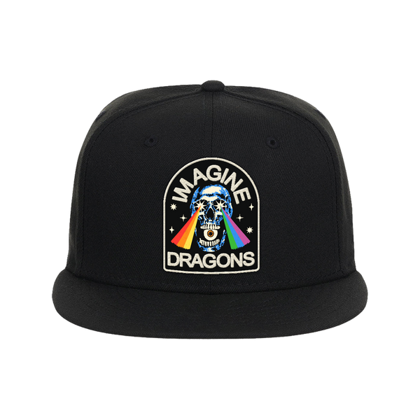 Imagine Dragons - Rainbow Laser Skull New Era Hat (Caps)