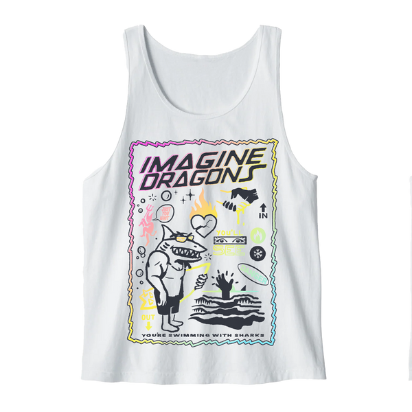 Imagine Dragons - Sharks Beach Tank (Tank Top)